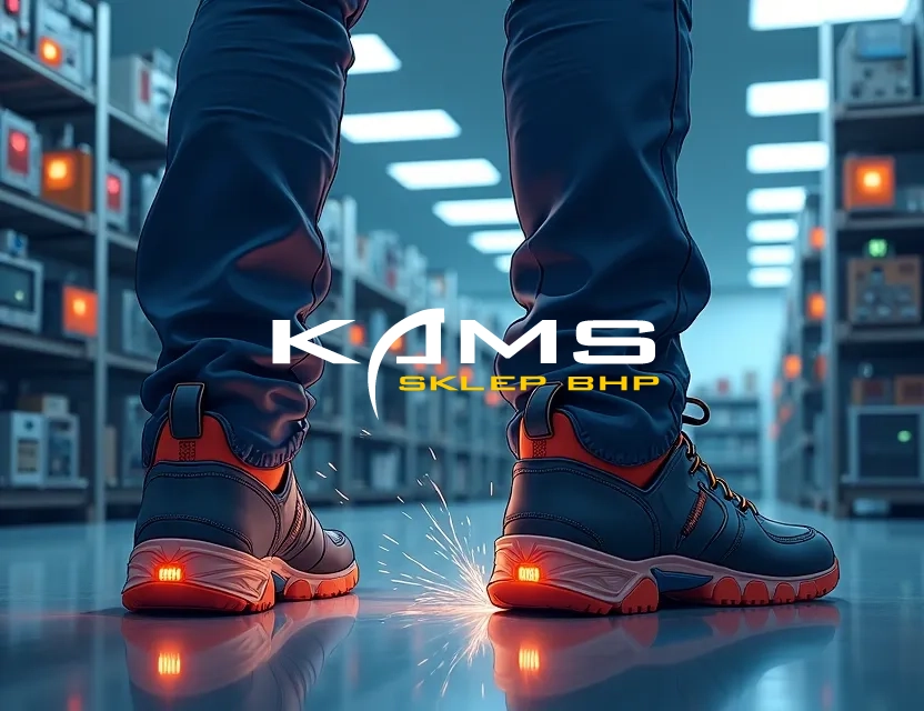 buty robocze, ESD, ochrona przed porażeniem, elektryczność statyczna, warsztat elektroniczny, bezpieczeństwo pracy, elektroni