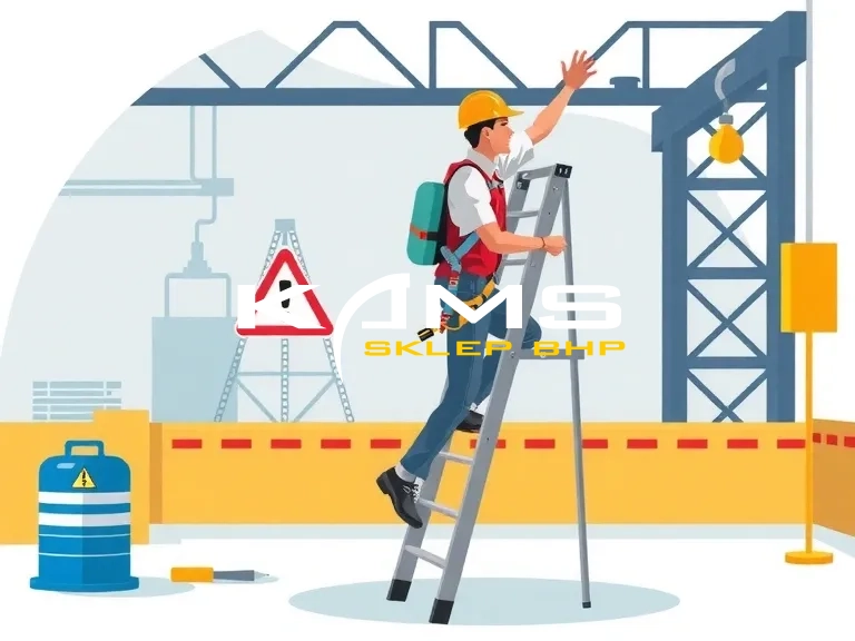 Bezpieczna praca na drabinie: 20 zasad, które uratują życie