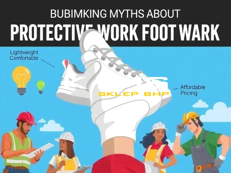 5 mitów o obuwiu ochronnym – prawda o butach roboczych