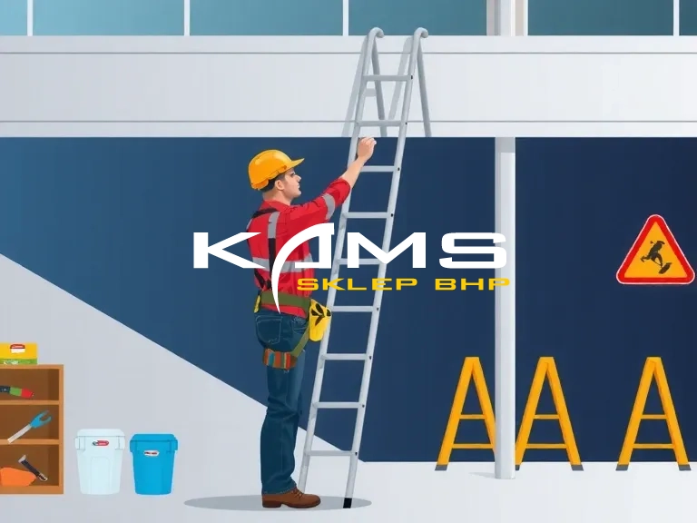 Bezpieczna praca na drabinie: 20 zasad, które uratują życie