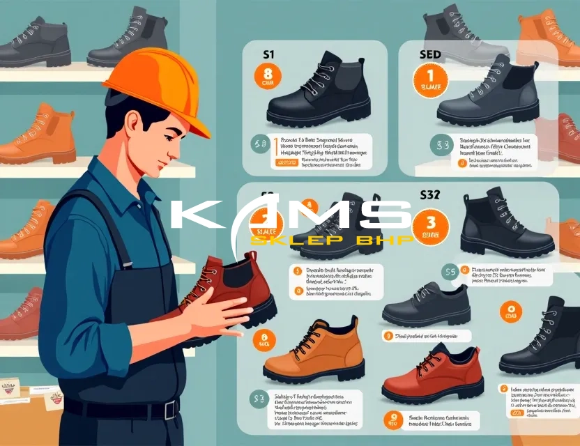 obuwie robocze, buty ochronne, S1, S2, S3, bezpieczeństwo, praca, odzież robocza, ochrona stóp, buty bezpieczeństwa, przemysł